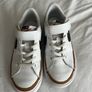 Kids Nike Runners - White Leather Image 2