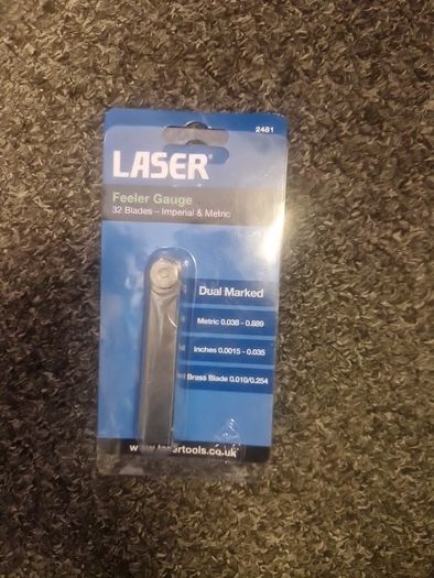 laser feeler gauge
