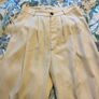 Reformation Mason Pant Sugar Cream Wide Leg Trousers Size 4 (UK 8 Image 7