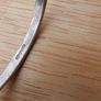 Vintage Sterling Silver 925 Celtic Knot Torc Bangle 13,9g Image 3