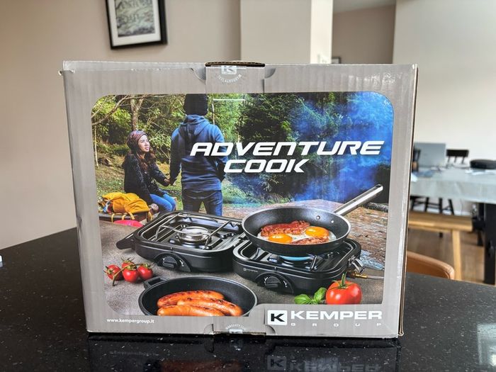 Kemper Adventure Cook 2-Burner Folding Stove
