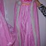 Pink Princess Gown & Cape Image 2