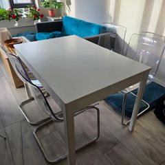 IKEA extendable table and 4 chairs
