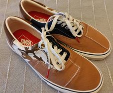 Vans Camo trainers 8uk