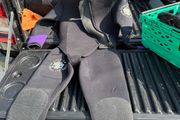 beaver two piece wetsuit - two piece - medium