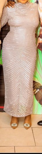 Sequins Evening Dress - petite dress