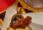 Ponte Vecchio Turtle Gold 750 with stud diamond pendant