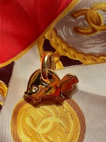Ponte Vecchio Turtle Gold 750 with stud diamond pendant