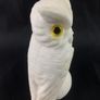 Alabaster snow owl figurine Image 4
