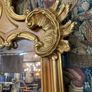 SALE ! Was 795 Now 630 ! Grand French Style Gilt Mirror with Cherub & Plaques Image 2