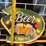 Beer sign 35cm x 34cm Image 3