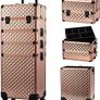 Makeup Suitcase 4-in-1 Makeup Case, Large Capacity Image 3