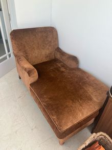 Velvet Chaise Lounge
