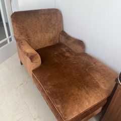 Velvet Chaise Lounge