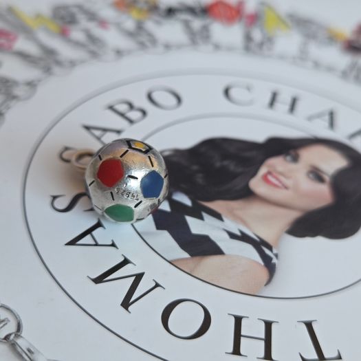Thomas Sabo sterling silver World Cup Ball charm