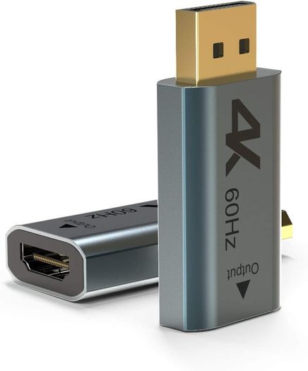 Wavlink Premium Active DisplayPort (Male) to HDMI (Female) UHD (4K@60Hz) (Aluminum Alloy/Gold Plated) Adapter (Brand New/Warranty)
