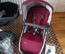 Uppababy rumble seat + adapters