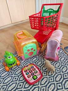 Selection of toys