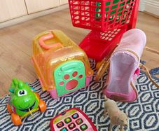 Selection of toys