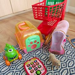 Selection of toys