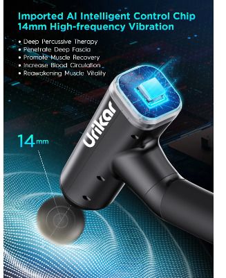 BRAND NEW Relaxation Electric Massager with Portable Bag Therapy Gun for fitness