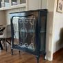 Display cabinet with sliding doors free to take from Swords area. 2 glass shelves Image 2