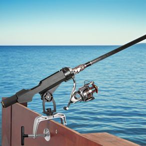 Fishing rod holder for boat