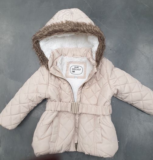 M&S Babygirl winter jacket 12-18 months
