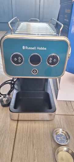 Espresso Machine Russell hobbs Ocean Blue