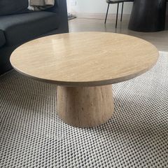 Coffee Table - Travertine top