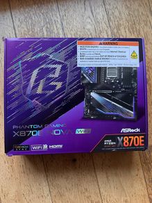 ASRock X870 Nova WiFi AM5 Flagship Motherboard | AMD Ryzen 9000/8000/7000 | DDR5 8400+ (OC) | Dual USB4 | PCIe 5.0 | WiFi 7 | 18+2+1 Power Phase | 5GbE LAN