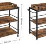 Serving Trolley with Removable Tray - Free Delivery Nationwide Image 3