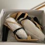 Leather Heeled Sandals Image 5
