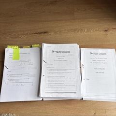Yeats College Leaving Cert Higher level Maths notes.