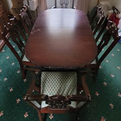 Mahogany Table & Chairs
