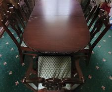 Mahogany Table & Chairs