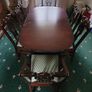 Mahogany Table & Chairs Image 3