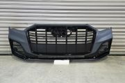 Complete Front Bumper for Audi Q7 SQ7 S Line 2020-2024 BLACK EDITION
