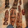 8 african masks Image 8