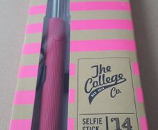 New in unopened box pink selfie stick