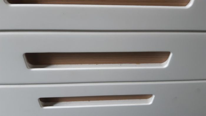 IKEA Marsta Kitchen - coloured stickers for door inside handles