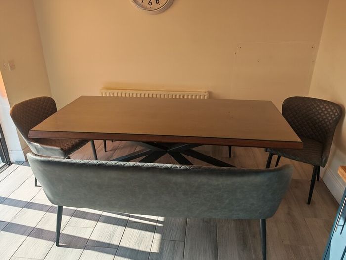 Table and chairs