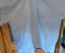 Silk Cut reversible rain coat/jacket medium, unusual,,white one side ,purple the other ,,hard to come by ,,price includes post to anywhere in Ireland thank you, by tracking number, sold as seen, never used.