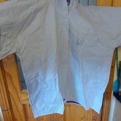 Silk Cut reversible rain coat/jacket medium, unusual,,white one side ,purple the other ,,hard to come by ,,price includes post to anywhere in Ireland thank you, by tracking number, sold as seen, never used.