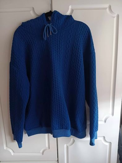 Royal blue long-sleeve Hoodie