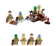 Rebel Alliance Battle Pack (125pcs) + 4 Minifigures - Star Wars Compatible