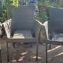 3x wicker chairs Image 3