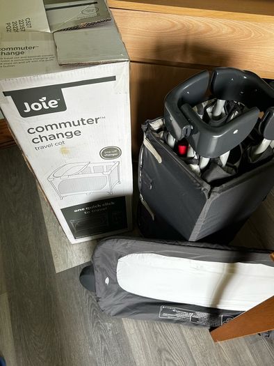 Joie Commuter Change Travel Cot Excellent Condition