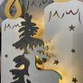 LED wooden Candles Christmas Decoration Image 2