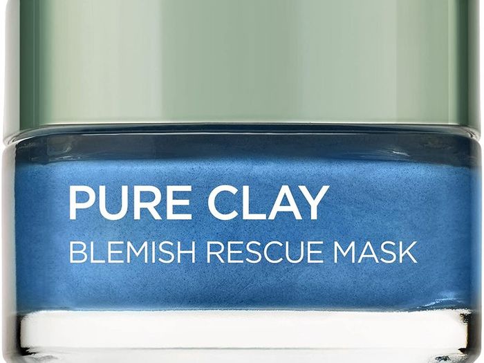 L'Oreal Pure Clay Blemish Rescue Blue Algae Face Mask 15 ml - New
